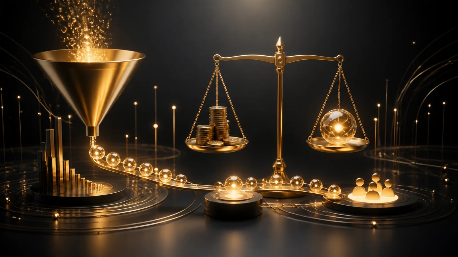 نظام يوازن تكلفة العميل المحتمل مع جودته وقيمته التجارية